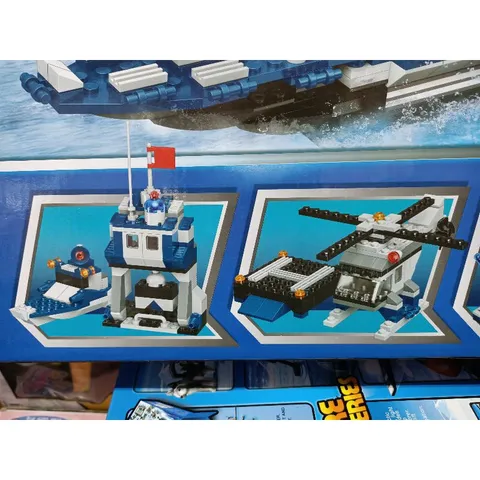 Hộp Lê Gô Lắp Ghép 4in1 Mô Hình Tàu Thuyền 836 - Đồ Chơi Trẻ Em Phát Triển Tư Duy Sáng Tạo Cho Bé