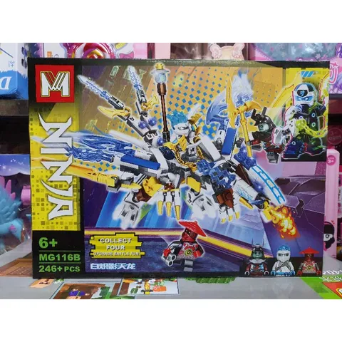 Xếp hình lắp ghép lê gô NINJA Rồng MG116B
