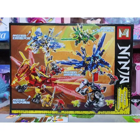 Xếp hình lắp ghép lê gô NINJA Rồng MG116B