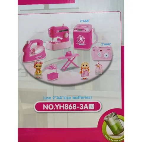 Bộ Đồ Chơi Mô Phỏng Máy Dụng Trong Gia Đình Có Nhạc & Đèn - Hộp YH868-3A Cho Bé Thỏa Sức Sáng Tạo & Tăng Cường Kỹ Năng Giao Tiếp