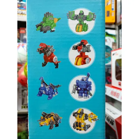 Mã 666-165 Hộp đồ chơi lắp ghép Robot biến hình