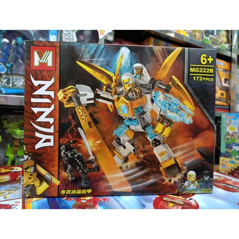 Hộp lê gô lắp ghép mô hình Robot NINJA MG222B