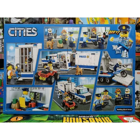 Mã 20657 - Hộp lê gô lắp ghép mô hình Xe máy và Xe ô tô