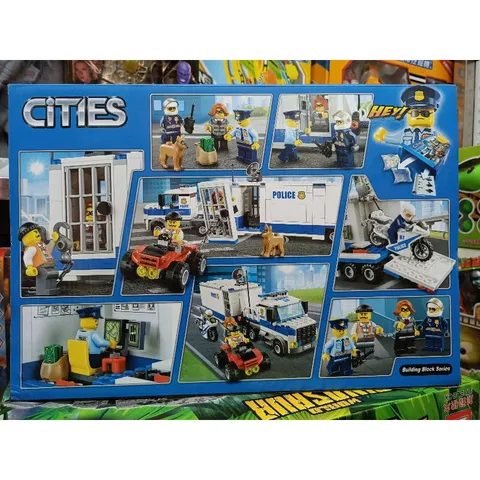Mã 20657 - Hộp lê gô lắp ghép mô hình Xe máy và Xe ô tô