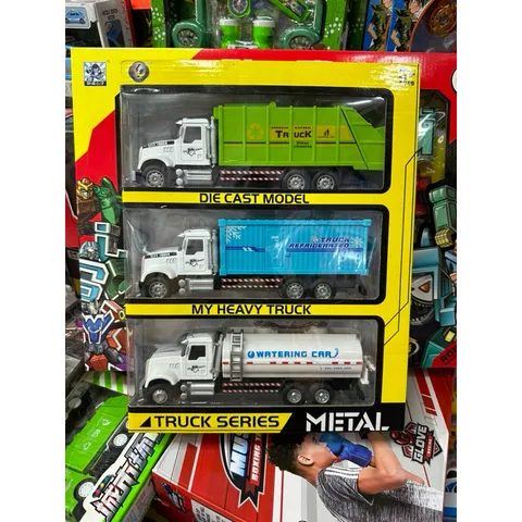 Hộp Đồ Chơi Trẻ Em Mã 551-22 - Bộ 3 Xe Ô Tô Chạy Bánh Đà Mẫu Ngẫu Nhiên - Phát Triển Kỹ Năng Vận Động Và Sáng Tạo