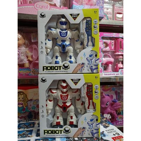 Hộp Đồ Chơi Robot Điều Khiển Từ Xa Có Nhạc Và Đèn Phát Sáng - Trẻ Em Phát Triển Tư Duy Sáng Tạo, Quà Tặng Ý Nghĩa
