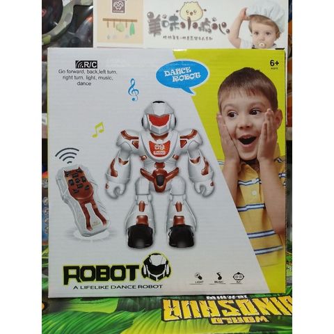 Hộp Đồ Chơi Robot Điều Khiển Từ Xa Có Nhạc Và Đèn Phát Sáng - Trẻ Em Phát Triển Tư Duy Sáng Tạo, Quà Tặng Ý Nghĩa