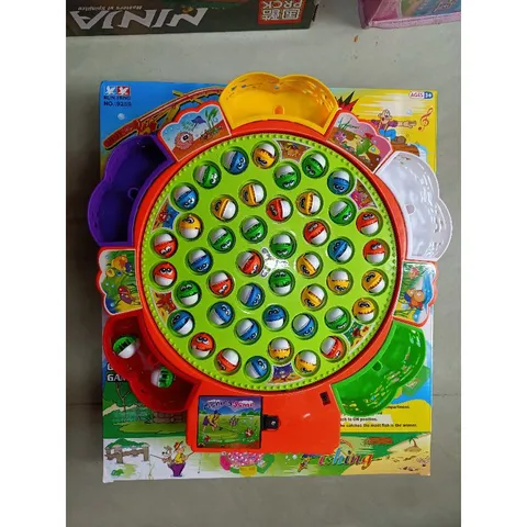 Hộp Đồ Chơi Câu Cá Fishing 9259 Có Nhạc - Bộ Đồ Chơi Sáng Tạo Cho Trẻ Em Gồm 45 Con Cá - Quà Tặng Ý Nghĩa Cho Bé Yêu