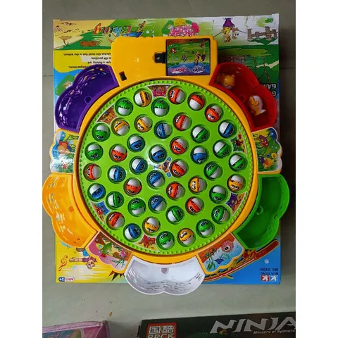 Hộp Đồ Chơi Câu Cá Fishing 9259 Có Nhạc - Bộ Đồ Chơi Sáng Tạo Cho Trẻ Em Gồm 45 Con Cá - Quà Tặng Ý Nghĩa Cho Bé Yêu