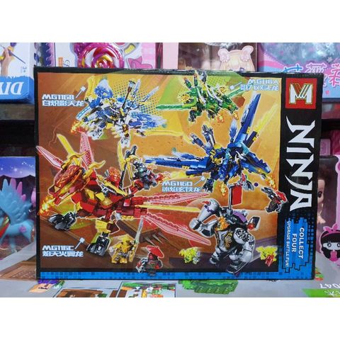 Xếp hình lắp ghép lê gô NINJA rồng MG116D