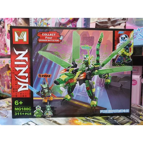 Xếp hình lắp ghép lê gô NINJA rồng MG188C