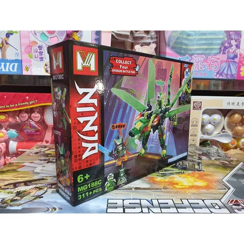 Xếp hình lắp ghép lê gô NINJA rồng MG188C