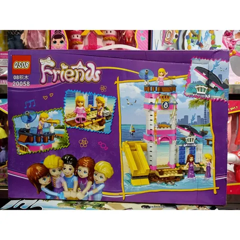 Bộ Đồ Chơi Xếp Hình Lắp Ghép FRIENDS 20058 Có Đèn Phát Sáng - 428 Mảnh Ghép Kích Thích Sáng Tạo Cho Trẻ Em