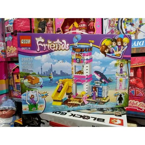 Bộ Đồ Chơi Xếp Hình Lắp Ghép FRIENDS 20058 Có Đèn Phát Sáng - 428 Mảnh Ghép Kích Thích Sáng Tạo Cho Trẻ Em