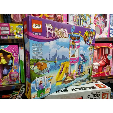 Bộ Đồ Chơi Xếp Hình Lắp Ghép FRIENDS 20058 Có Đèn Phát Sáng - 428 Mảnh Ghép Kích Thích Sáng Tạo Cho Trẻ Em