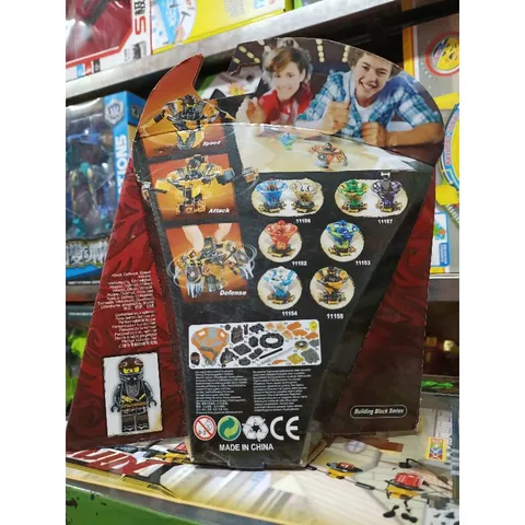 Xếp hình lắp ghép lê gô NINJA cù quay 11155