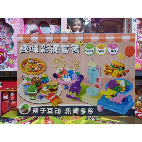 Hộp Đồ Chơi Đất Nặn Khuôn Làm Bánh Màu Sắc Đa Dạng - Bộ Đồ Chơi An Toàn Cho Trẻ Em A288-19