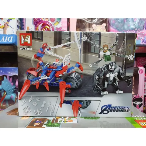 Xếp hình lắp ghép lê gô HEROES ASSEMBLE MG138B