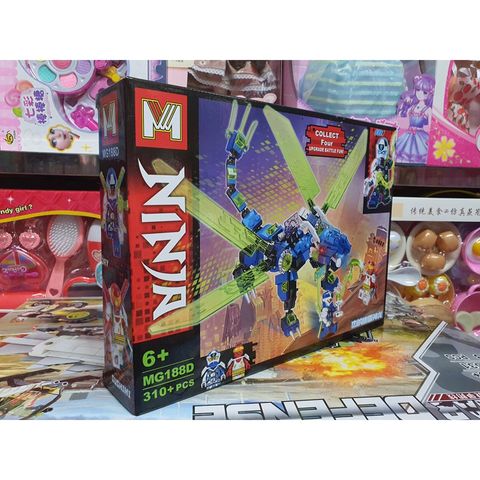 Xếp hình lắp ghép lê gô NINJA rồng MG188D