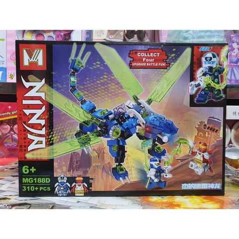 Xếp hình lắp ghép lê gô NINJA rồng MG188D