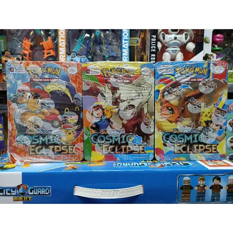 Hộp đồ chơi Thẻ bài POKEMON, dạng hộp sắt (giao màu ngẫu nhiên)