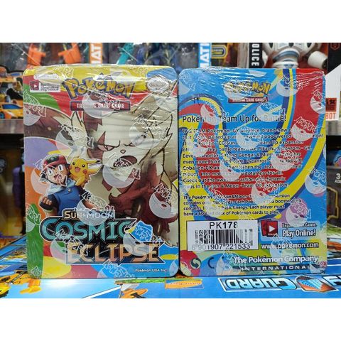 Hộp đồ chơi Thẻ bài POKEMON, dạng hộp sắt (giao màu ngẫu nhiên)