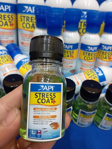 Thần Dược Xử Lý Nước Stress Coat 50ml - Giải Pháp Giảm Stress Cho Cá Cảnh, Bảo Vệ Sức Khỏe Thủy Sinh, Khử Clo, Ammonia