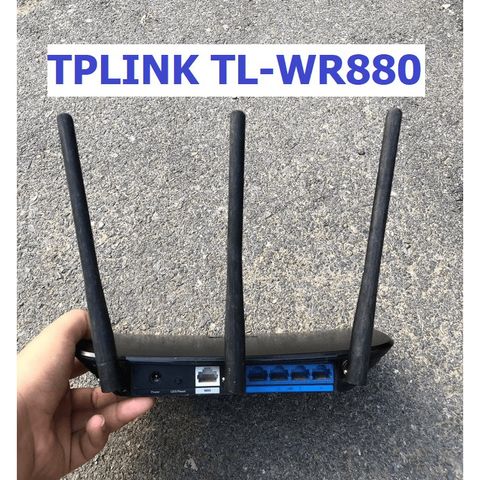 Bộ phát Wifi TP-Link TL-WR881N 3 Râu Xuyên Tường 450Mbps - Hàng Cũ Tình Trạng Đẹp, Bảo Hành Dài Hạn, Dễ Dàng Cài Đặt