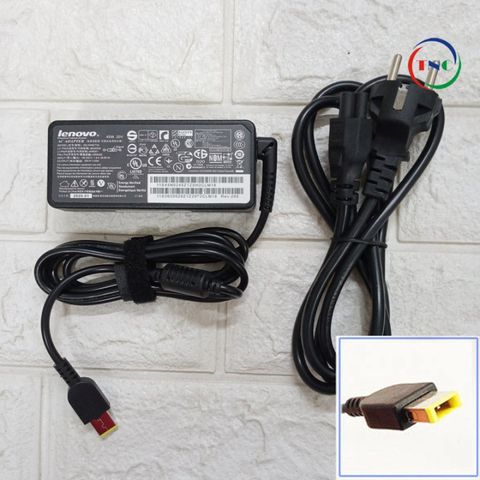 Sạc Laptop Lenovo 20V 2.25A 45W Chân Vuông USB - Bảo Hành 12 Tháng, Phù Hợp Nhiều Mẫu Máy Tính