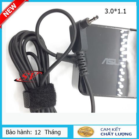 Sạc Laptop ASUS Chính Hãng 2,37 Chân Nokia (Φ3.0*1.1) - Sạc ZIN Tốt Nhất, Điện Áp 19V-2.37A, Bảo Hành 12 Tháng