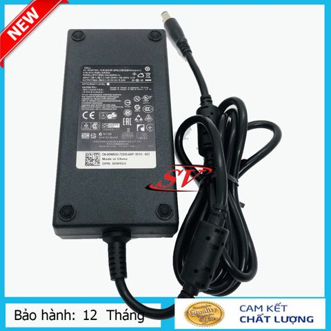 Sạc Laptop DELL 9,23A Chính Hãng 180W - Sạc ZIN Chân Kim To + Dây Nguồn Volex 1.2m - Bảo Hành 12 Tháng