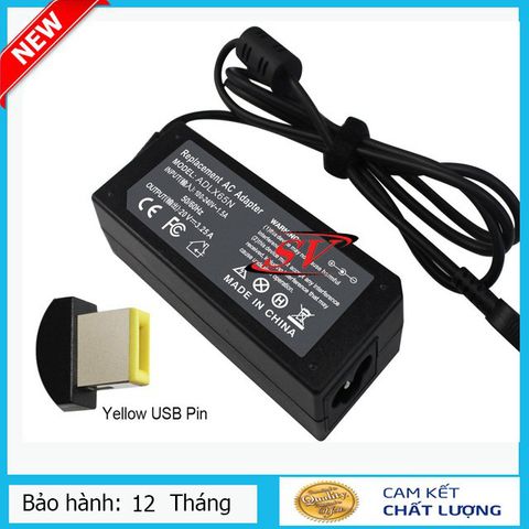 Sạc Laptop Lenovo 3.25 Chân USB (Chân Vuông) - Bảo Hành 12 Tháng, Cung Cấp Nguồn Đảm Bảo Chất Lượng