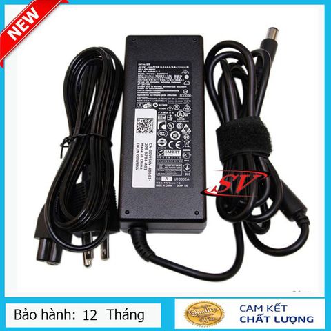 Sạc Laptop DELL Chính Hãng 4.62A - Chân Kim To, Bảo Hành 12 Tháng, Chất Lượng Cao, Giao Hàng Đúng Hàng