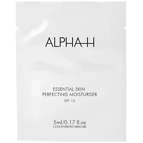 Combo Sample Alpha-H Essential Skin Perfecting Moisturiser SPF15 5ml & Liquid Gold Exfoliant - Bộ Dưỡng Da Hoàn Hảo cho Làn Da Tươi Sáng