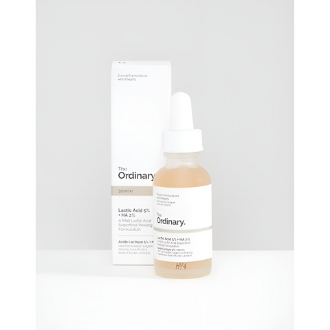 Serum Tẩy Da Nhạy Cảm The Ordinary Lactic Acid 5% + HA 2% 30ml - Giúp Làm Sáng và Cải Thiện Kết Cấu Da Mềm Mại