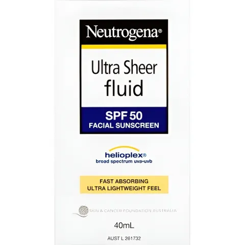 Kem chống nắng cho da mặt Neutrogena Ultra Sheer Fluid Sunscreen SPF50 40 mL 240865