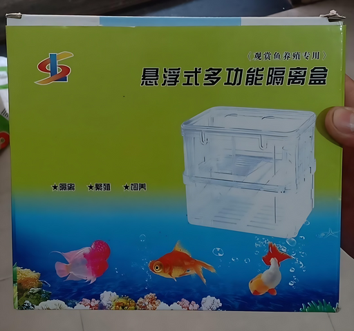 Lồng Đẻ Cá Nhựa 2 Tầng - Lồng Đôi & Đơn Tách Dưỡng Cá Téo Cảnh An Toàn và Tiện Lợi tại Bể Cá
