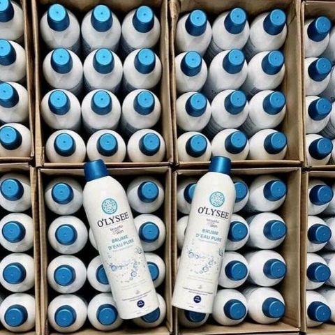 Xịt khoáng O'lysee Brume D'eau Pure Water Spray 400ml - Dưỡng ẩm và làm dịu da, sản phẩm chăm sóc da từ Pháp