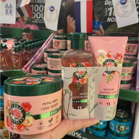 Set gội xả Herbal Essences Pháp phục hồi hư tổn và nuôi dưỡng tóc mềm mại