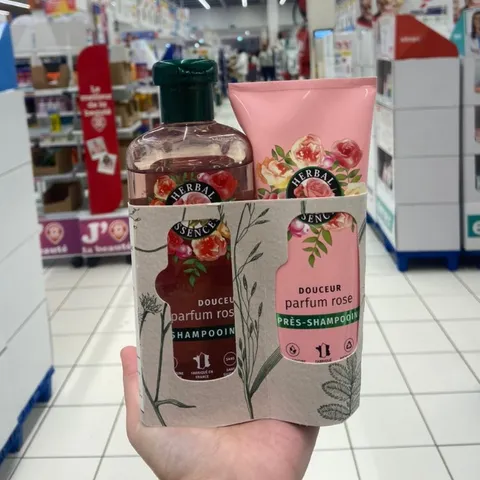 Set gội xả Herbal Essences Pháp phục hồi hư tổn và nuôi dưỡng tóc mềm mại