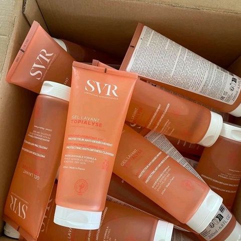 Sữa Rửa Mặt SVR Topialyse Gel Lavant Cho Da Khô Nhạy Cảm - Giúp Làm Sạch Và Dưỡng Ẩm Mềm Mại, An Toàn Cho Da Mỏng Manh
