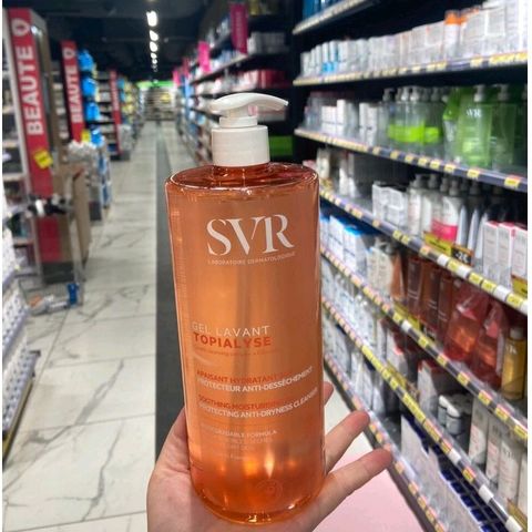 Sữa Rửa Mặt SVR Topialyse Gel Lavant Cho Da Khô Nhạy Cảm - Giúp Làm Sạch Và Dưỡng Ẩm Mềm Mại, An Toàn Cho Da Mỏng Manh