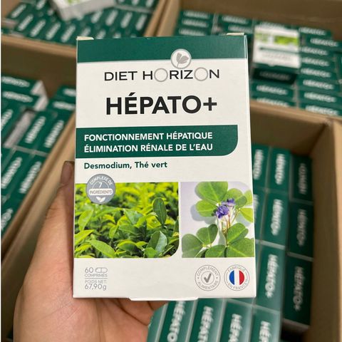Viên uống thải độc gan Hepato Diet Horizon 60 viên - Hỗ trợ bảo vệ và tăng cường chức năng gan hiệu quả từ Pháp.