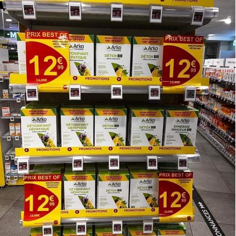 Thải Độc Gan Arkopharma Detoxifiant Hepatique - Hỗ Trợ Phục Hồi Gan, Giúp Lợi Tiểu, Làm Đẹp Da, Tăng Cường Sức Khỏe