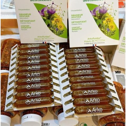 Thải Độc Gan Arkopharma Detoxifiant Hepatique - Hỗ Trợ Phục Hồi Gan, Giúp Lợi Tiểu, Làm Đẹp Da, Tăng Cường Sức Khỏe