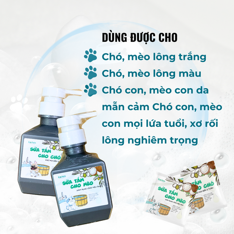 Sữa Tắm Khử Mùi Hiệu Quả Cho Chó Mèo Ecopets - Dưỡng Da, Hương Dầu Tây Ngọt Ngào, An Toàn Cho Thú Cưng 250ml