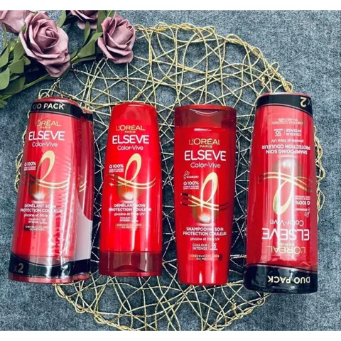 Dầu Gội L'Oreal Elseve Color Vive 500ml - Bảo Vệ Màu Tóc Nhuộm, Dưỡng Ẩm, Phục Hồi Độ Bóng Hàng Nội Địa Pháp