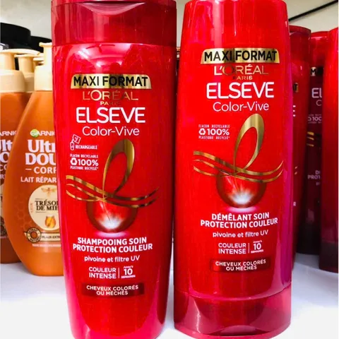 Dầu Gội L'Oreal Elseve Color Vive 500ml - Bảo Vệ Màu Tóc Nhuộm, Dưỡng Ẩm, Phục Hồi Độ Bóng Hàng Nội Địa Pháp