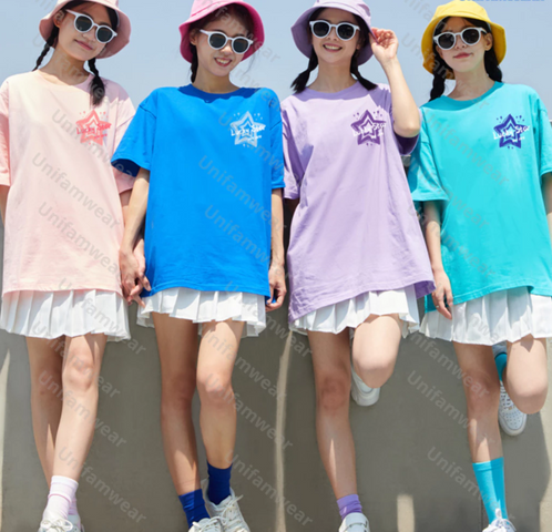 Áo Thun Nhóm LuckyStar Cotton 100% - Đồng Phục Team Building Thoáng Mát, Năng Động Cho Sự Kiện Ngoài Trời và Du Lịch