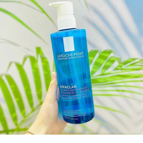 Sữa Rửa Mặt La Roche-Posay Effaclar 400ml - Dành Cho Da Dầu Mụn Nhạy Cảm, Chăm Sóc Da Hiệu Quả, Sạch Sâu Dịu Nhẹ